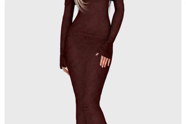 Angela Long Dress