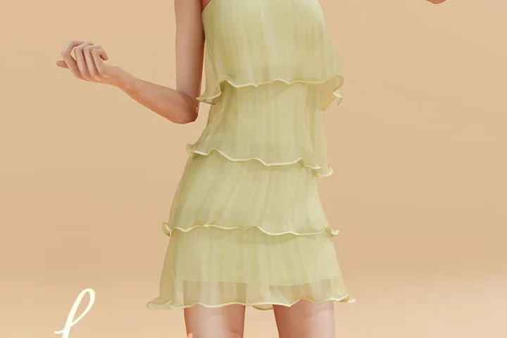 Платье - Lexie Ruffle Tiered Dress