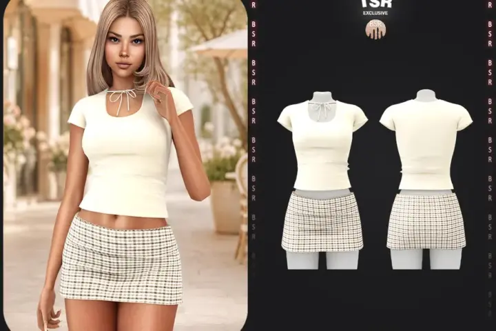 Комплект одежды для симочки "Ivy Outfit"
