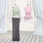 Сет одежды Layered Top & Skirt set