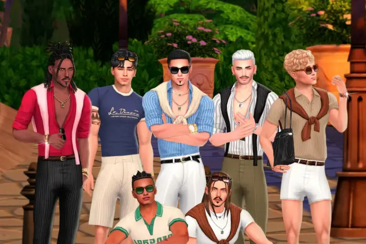 Lorenzo Menswear Summer Collection (33 CAS items)