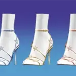 Босоножки для симочек "Star High Heel Sandals"