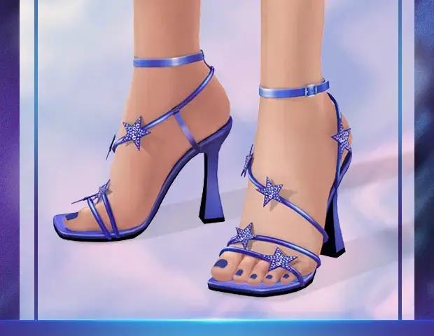 Босоножки для симочек "Star High Heel Sandals"