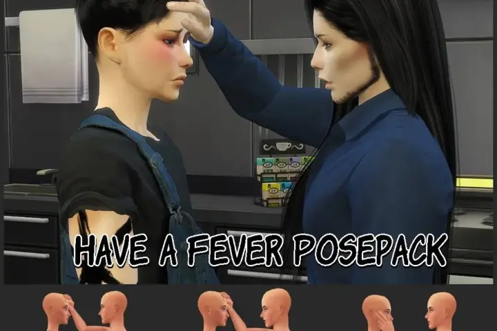 [F] Have a Fever - Sick Posepack