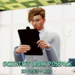 [F] Scientist Work Posepack