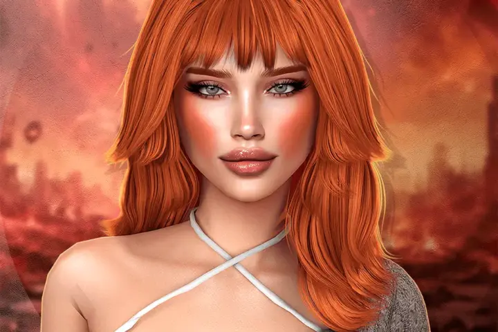 Aurum - Jean layered hair style 2