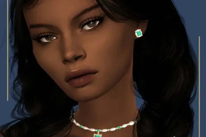 Tamara Emerald Earrings