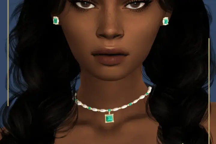 Tamara Emerald Necklace