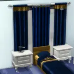 Royal Velour Majesty Curtains Short and Long Base Game