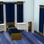 Royal Velour Majesty Curtains Short and Long Base Game