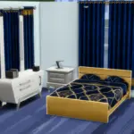 Royal Velour Majesty Curtains Short and Long Base Game