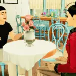 Animated Deco Sims: Sit and Talk, Sit and Listen