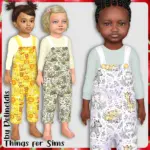 Toddler Animal Cuties Overall