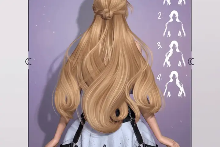 Usagi - Robin Hair - Back