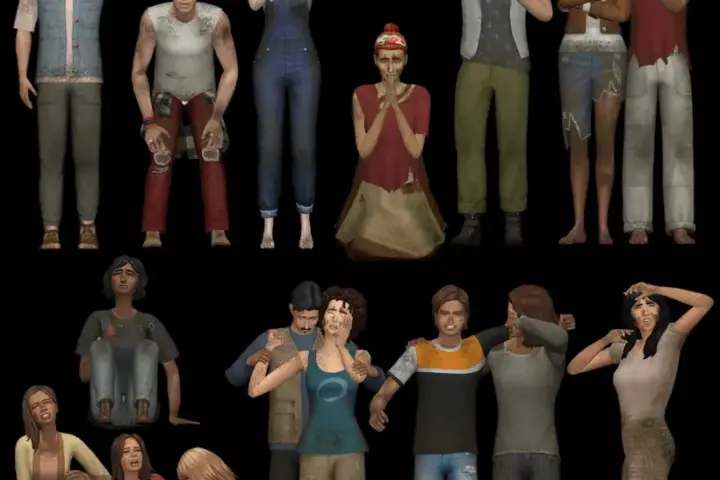 Deco Sims #1 - Survivors