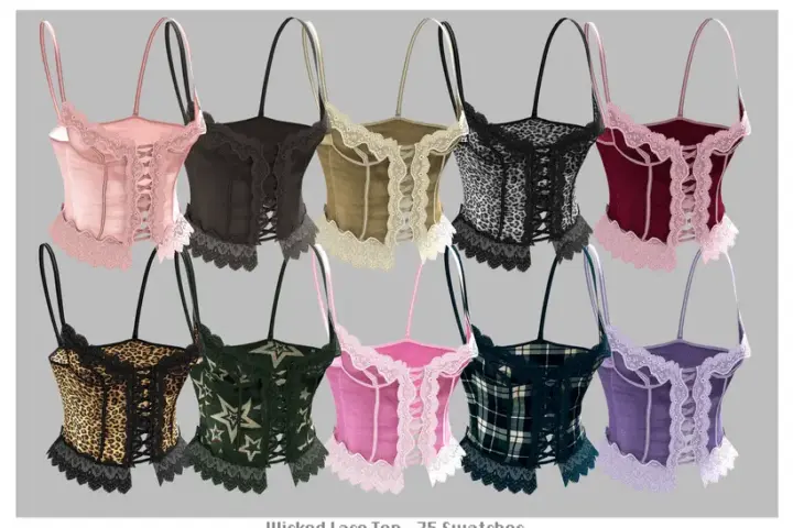 Wicked lace top