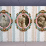 Rosabelle vintage paintings