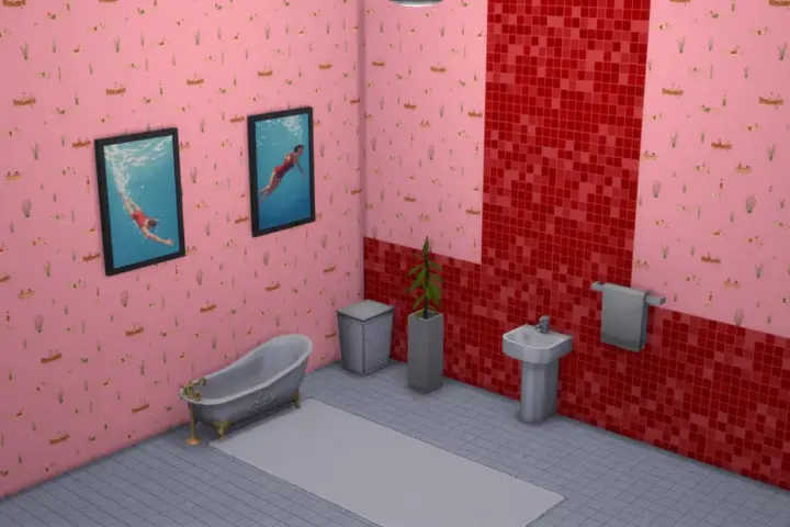 Ocean and beach themed bathroom set
