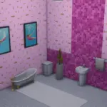 Ocean and beach themed bathroom set