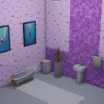 Ocean and beach themed bathroom set