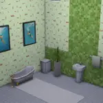 Ocean and beach themed bathroom set