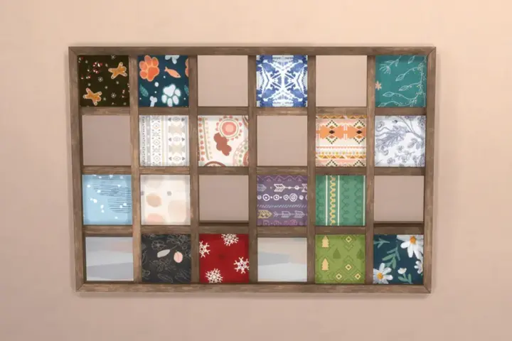 Patchwork Wall Mirror