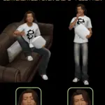 Pose Pack #4: Conversation Over Chips