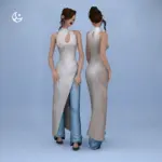 Long Dress + Jeans - Oriental Evolution Collection