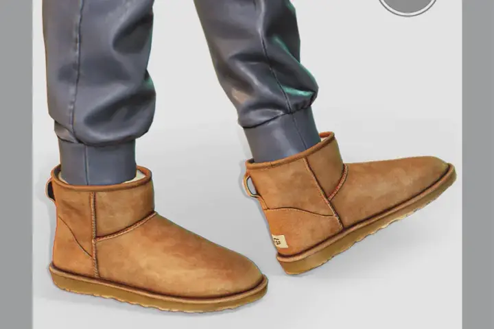 BeckySims Classic Mini Boots male
