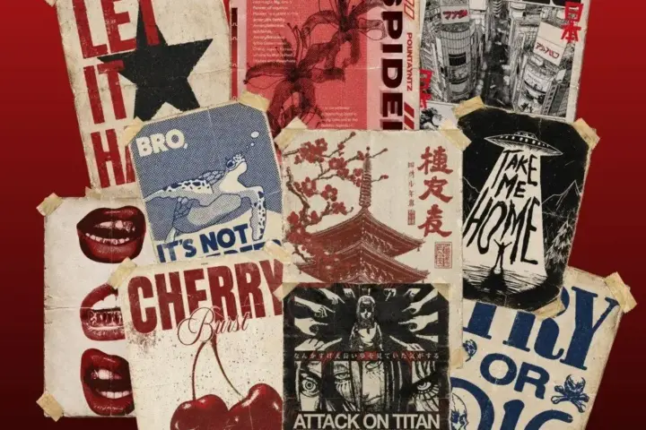 Grunge – Y2K – Japanese Street Style – Alternative Urban Posters