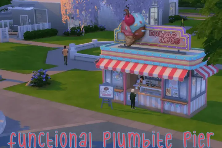 Functional High School Years Ice Cream Stall