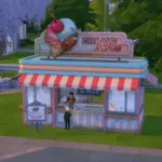 Functional High School Years Ice Cream Stall