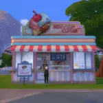 Functional High School Years Ice Cream Stall