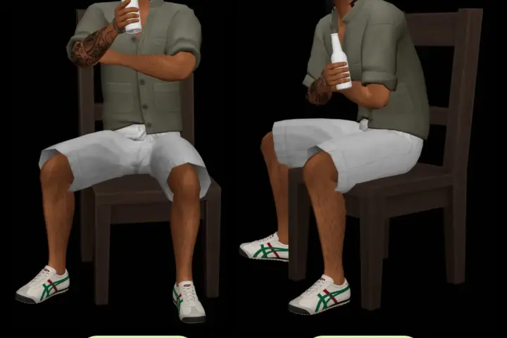 Pose Pack #5 - Conversation Over Beer