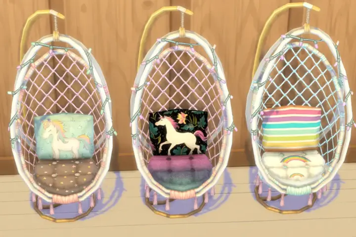Fantasy Unicorn & Rainbow Chair