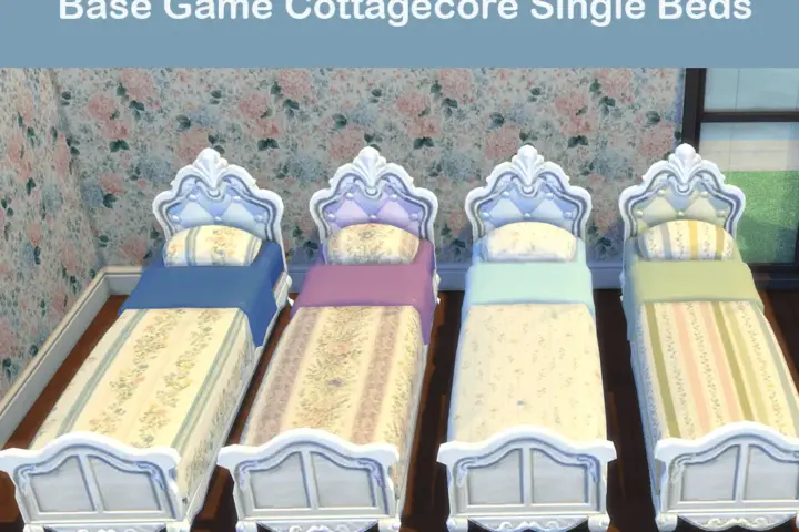 Princess Cottagecore Single Bed