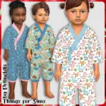 Toddler Dino Buddies Playsuit