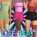 OFFBEAT - Mismatched Socks in Love Bomb