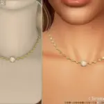 Venus Necklace Set - Mother-of-Pearl Pendant Lariat Layered Necklaces