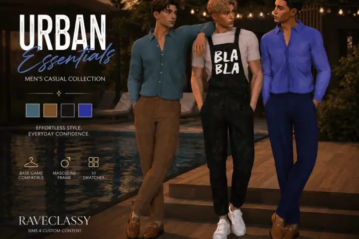 URBAN Essentials – Men’s Casual Collection