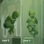 Alien in the tank | infant pose