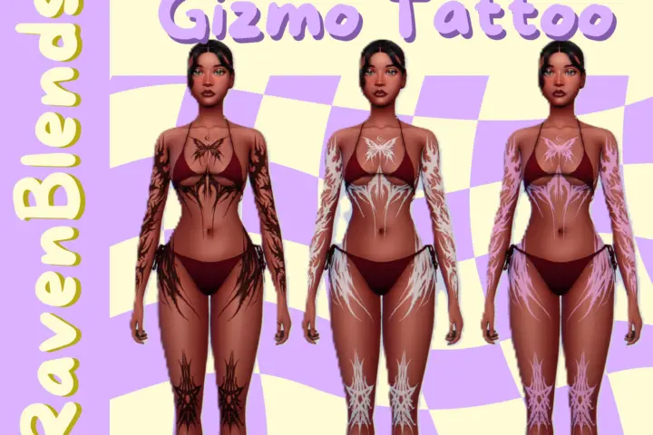 RavenBlends Gizmo Tattoo