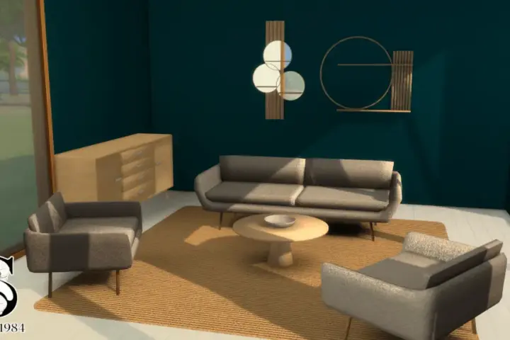 Livingroom Set "Ava" 9 Objects