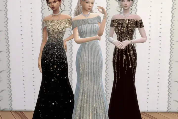 Glittering dream dress