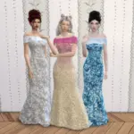 Glittering dream dress