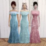 Glittering dream dress