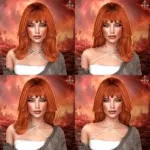 Aurum - Jean layered 4 style hair pack