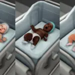 Newborns Set | Animated Deco Sims