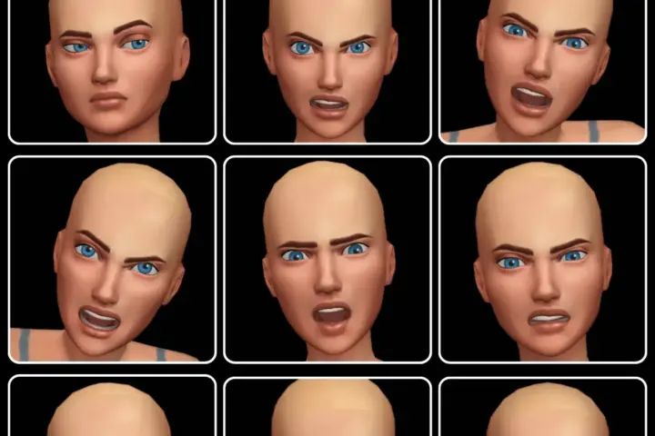 Angry Poses #1