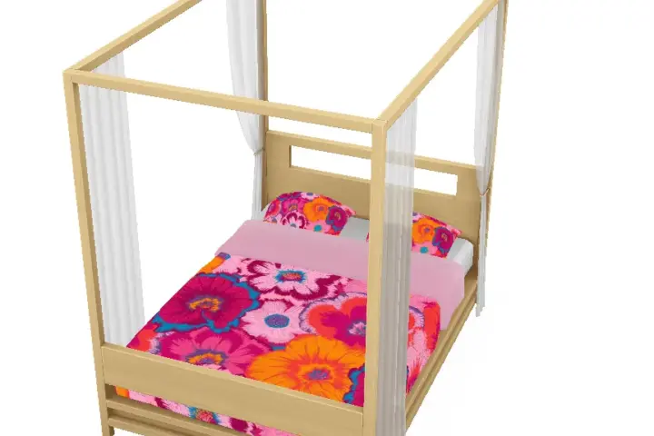 Color Story Canopy Bed
